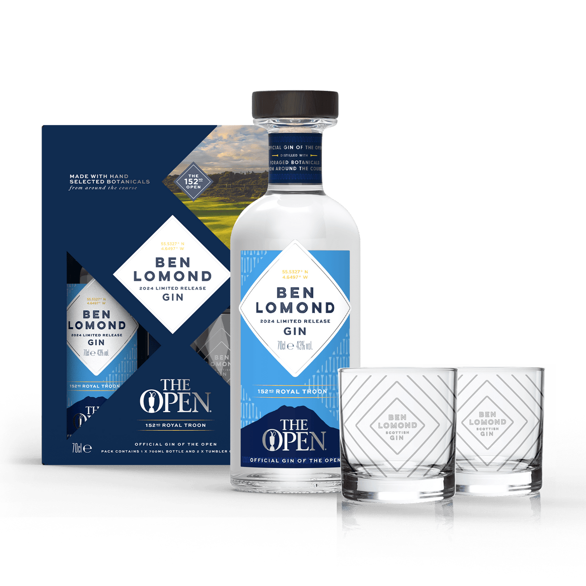The Open - 2024 Limited Release Gin - Ben Lomond Gin